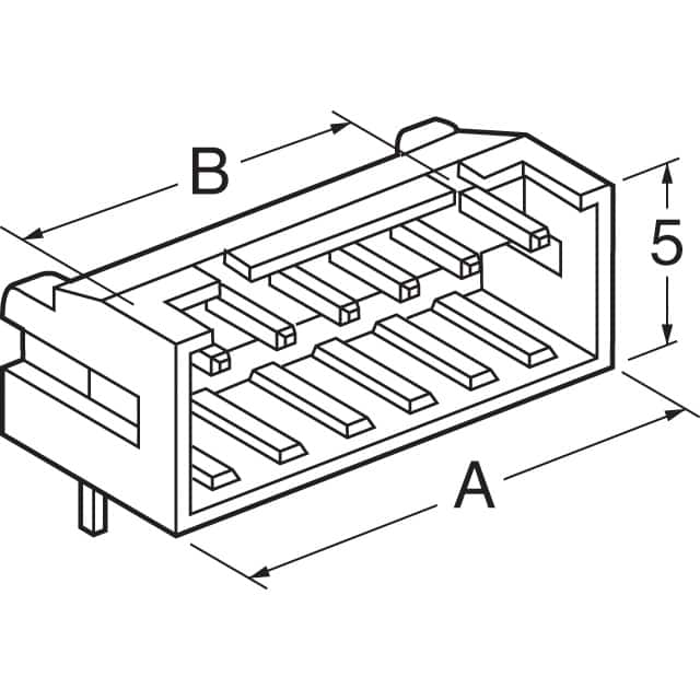 DF3A-14P-2DS Hirose Electric Co Ltd  Embases à broches mâles